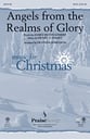 Angels from the Realms of Glory SATB choral sheet music cover